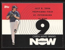 Chien-Ming Wang 2007 Topps #GN93 Generation Now New York Yankees