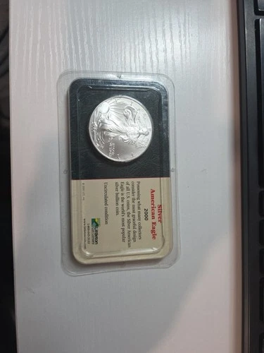 2000 American Eagle Silver Dollar - uncirculated - Littleton Coin Company