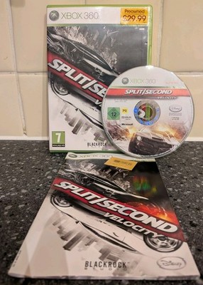 Split Second Velocity Xbox 360 komplett mit Handbuch UK PAL getestet funktioniert