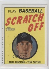 2020 Topps Heritage 1971 Topps Baseball Scratch-Offs Brian Anderson #14 jc3