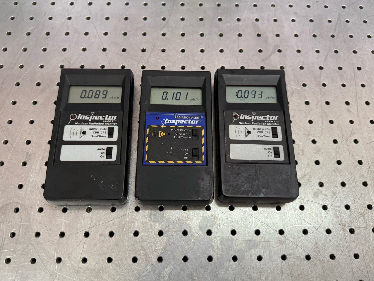SE Inspector Alert Geiger Counter Radiation Detector Tested w