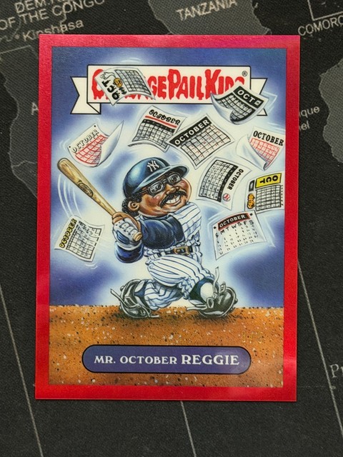 Reggie Jackson 2026 Bowman Chrome #GPK-23 MR. OCTOBER REGGIE GPK RED SSP /5