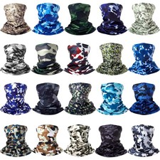 Tarpop 20 Pcs Headwear Seamless Bandana Face Masks, Head Wrap Neck Bandana, B...