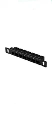GeeekPi 7 in 0.5U 7-Port Patch Panel,CAT6 Network Patch Panel See Pics Details
