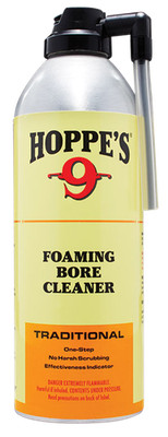 Hoppe's 908 No. 9 Bore Cleaner Foam Removes Copper & Powder Residue12 OZ Spray