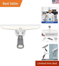 Ergonomic 10 Inch Multi-Purpose Silicon Squeegee - Streak-Free Cleaning Tool