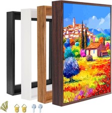 Canvas Floater Frame for 1 to 1 1 4 Deep Gallery Wrapped Canvas Modern Wood