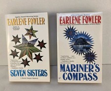 Earlene Fowler A Benni Harper Mystery Books Lot Of 2- Seven Sisters, Mariner's C