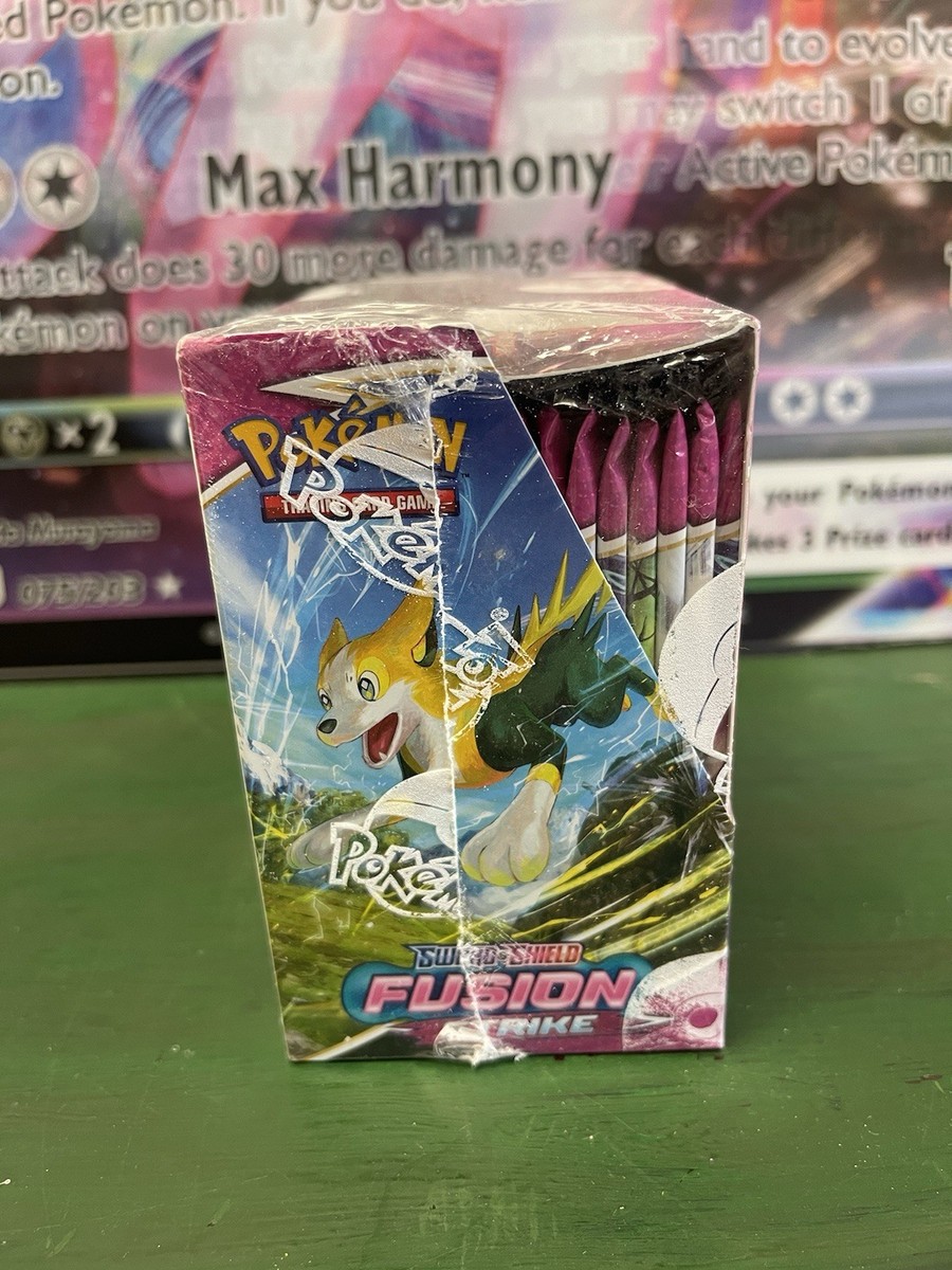 pokemon sword & shield fusion strike booster box Half (18 pack) dark magician Pokemon TCG: Sword & Shield