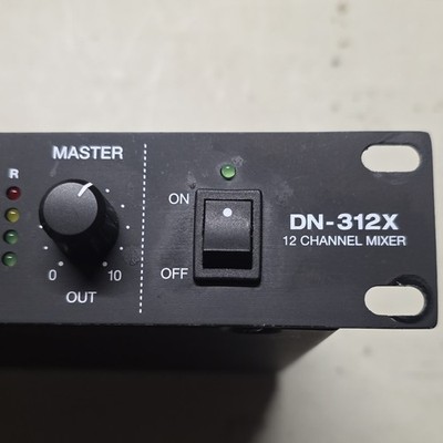 Denon DN-312X 12-Channel Rack Mount Analog Mixer XLR RCA 3-Band EQ Studio Live