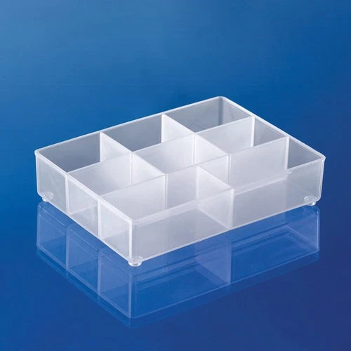 Raaco Half HEIGHT INSERT A78 - Clear small parts tool storage organiser 115766