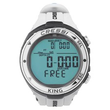 Cressi Sub King WHITE computer watch for Free...