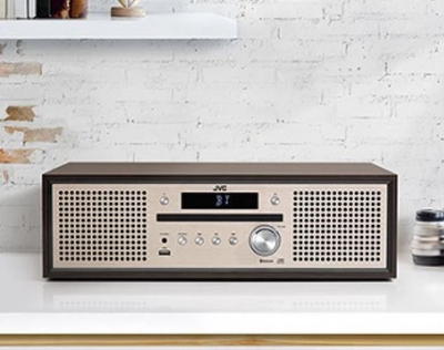 JVC Kenwood Victor NX-W30 Compact Stereo Audio System Bluetooth CD