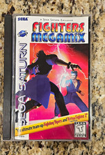 SEGA Fighters Megamix Sega Saturn NTSC-U/C 1997 T-Teen Fighting Manual Included