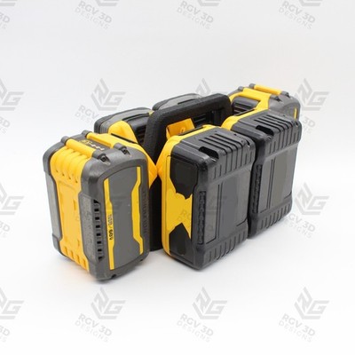 Dewalt 6 Battery Carrying Holder 20V 60V XR Flexvolt Power Stack