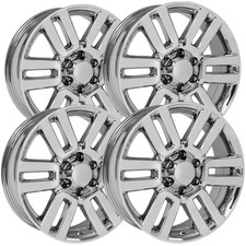 Set Of 4 Oe Wheels Ty10 20x7 6x5.5 15mm Chrome Wheels Rims 20 Inch