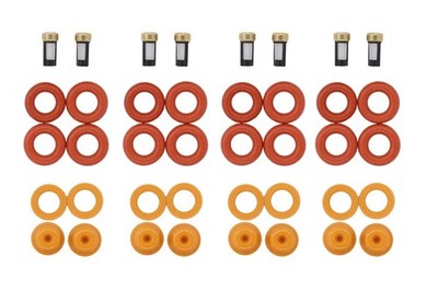 Fuel Injector Seal Kit V8 5.4L 4.6L for Ford Lincoln Mercury - 8 O-Rings