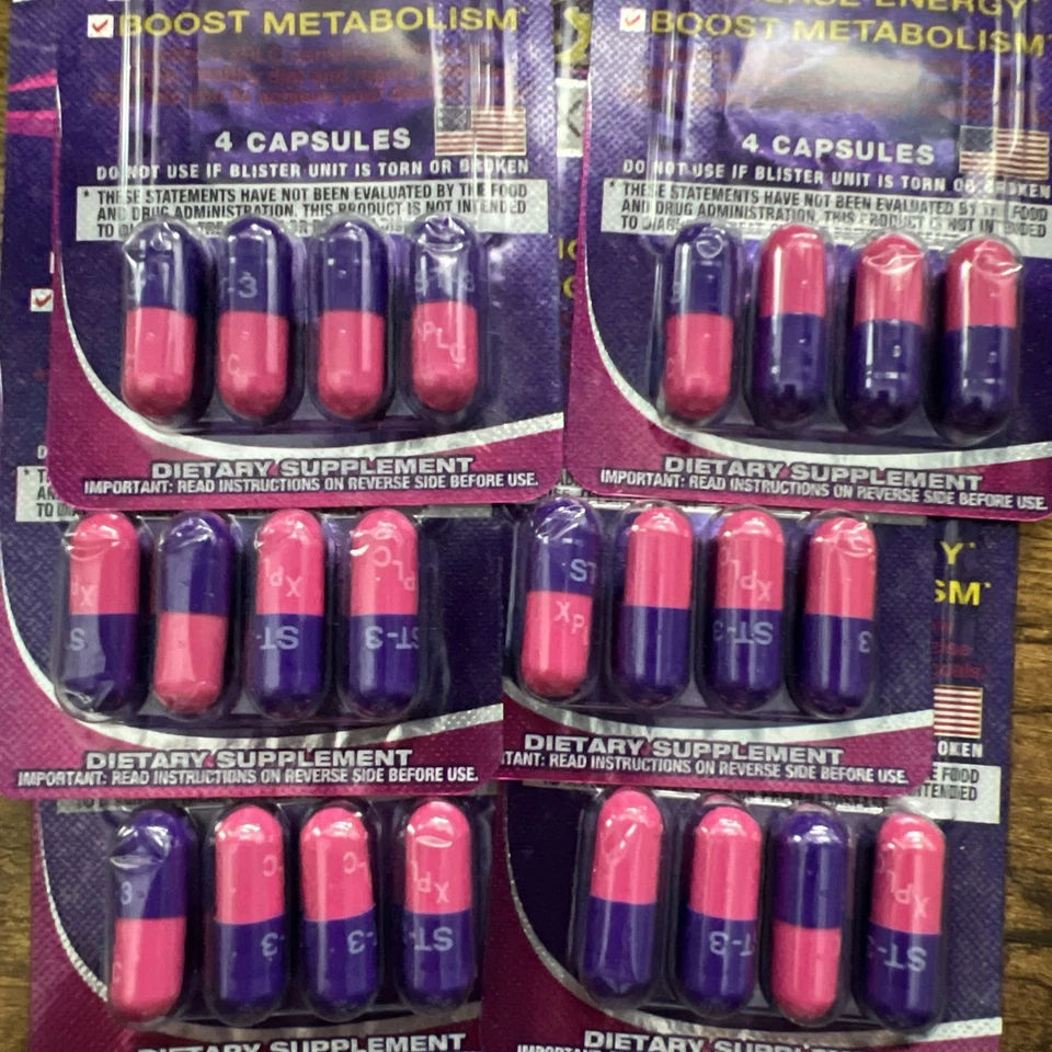 24 Capsules STACKER 3 XPLC Dietary Supplement Fat Burner - Image 3 of 4