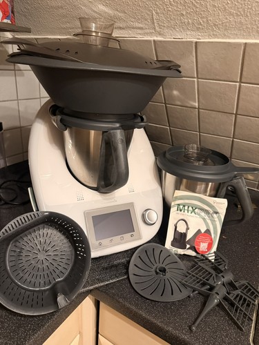 Vorwerk Thermomix TM5 gebraucht, Voll Funktionsfähig 2. Mixtopf, Viel Zubehör