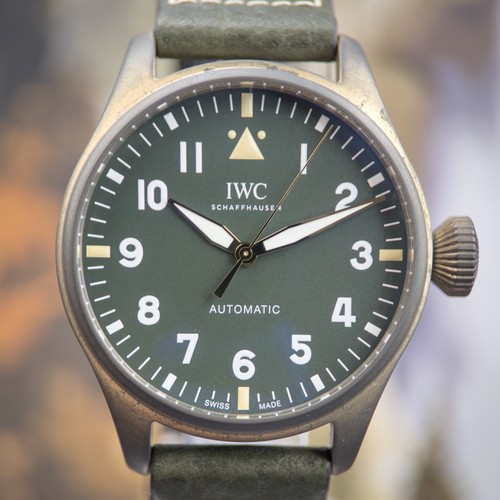 IWC Big Pilot's Watch Spitfire Green Dial Bronze Case Automatic 43MM IW329702