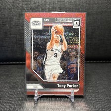2024-25 Panini Optic Legends Tony Parker #235 Red Glitter Prizm /75 - Spurs
