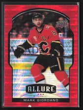 2020-21 Upper Deck Allure #34 Mark Giordano Red Rainbow