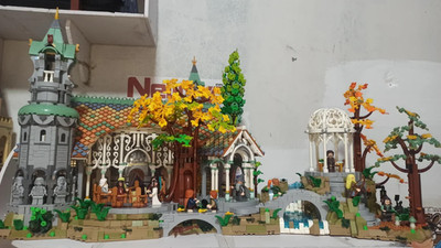 Custom Lego LOTR: Rivendell Castle 6167Pcs W/ 21 Figures (DESCRIPTION BELOW!)
