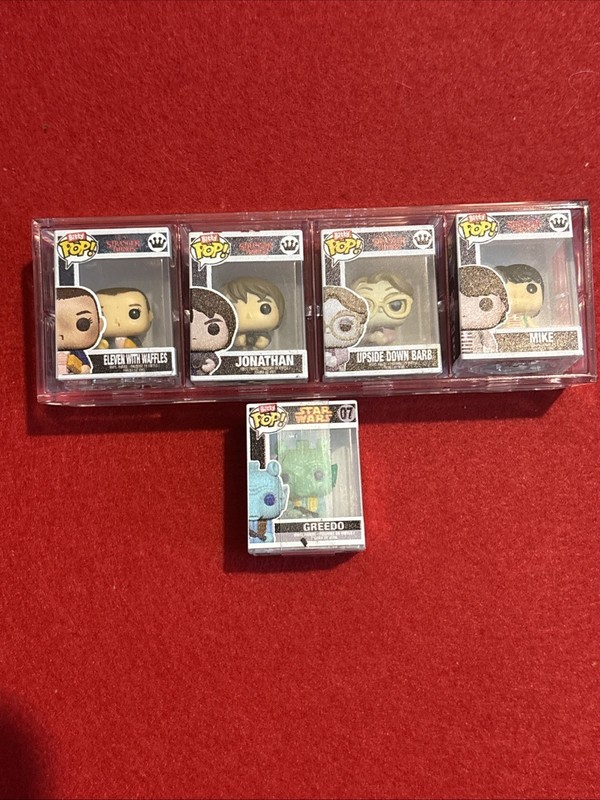 FUNKO POP STRANGER THINGS Lot Of 4 And 1 Star Wars