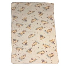 VTG Classic Winnie The Pooh Piglet Honey 30X40 Fleece Security Baby Blanket