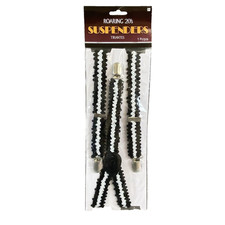 Roaring 20s Sequin Suspenders