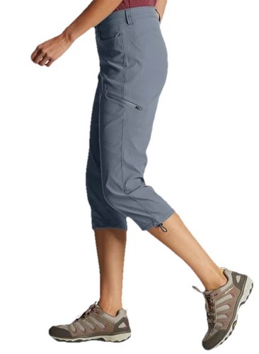 Eddie Bauer Women’s Rainier Capri Hiking UPF StormRepel-Graphite - Size: 14 - Picture 3 of 5
