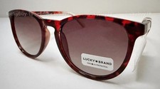 NWT LUCKY BRAND LB59021 Brown Tortoise Women's Authentic Sunglasses /1811/ NEW