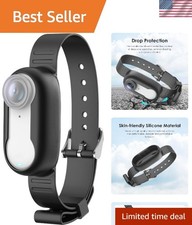 Lightweight Waterproof Action Camera Holder with Adjustable Strap for GO 3S/GO 3