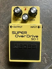 Boss SD-1  Super Overdrive Pedal Non SMT Older Version