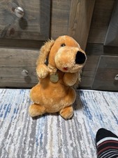 Vintage 1979 Dakin Crocker National Bank Cocker Spaniel Advertising Plush