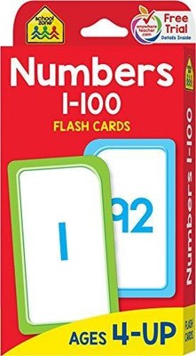 Flash Cards - Numbers 1 - 100 - School Zone