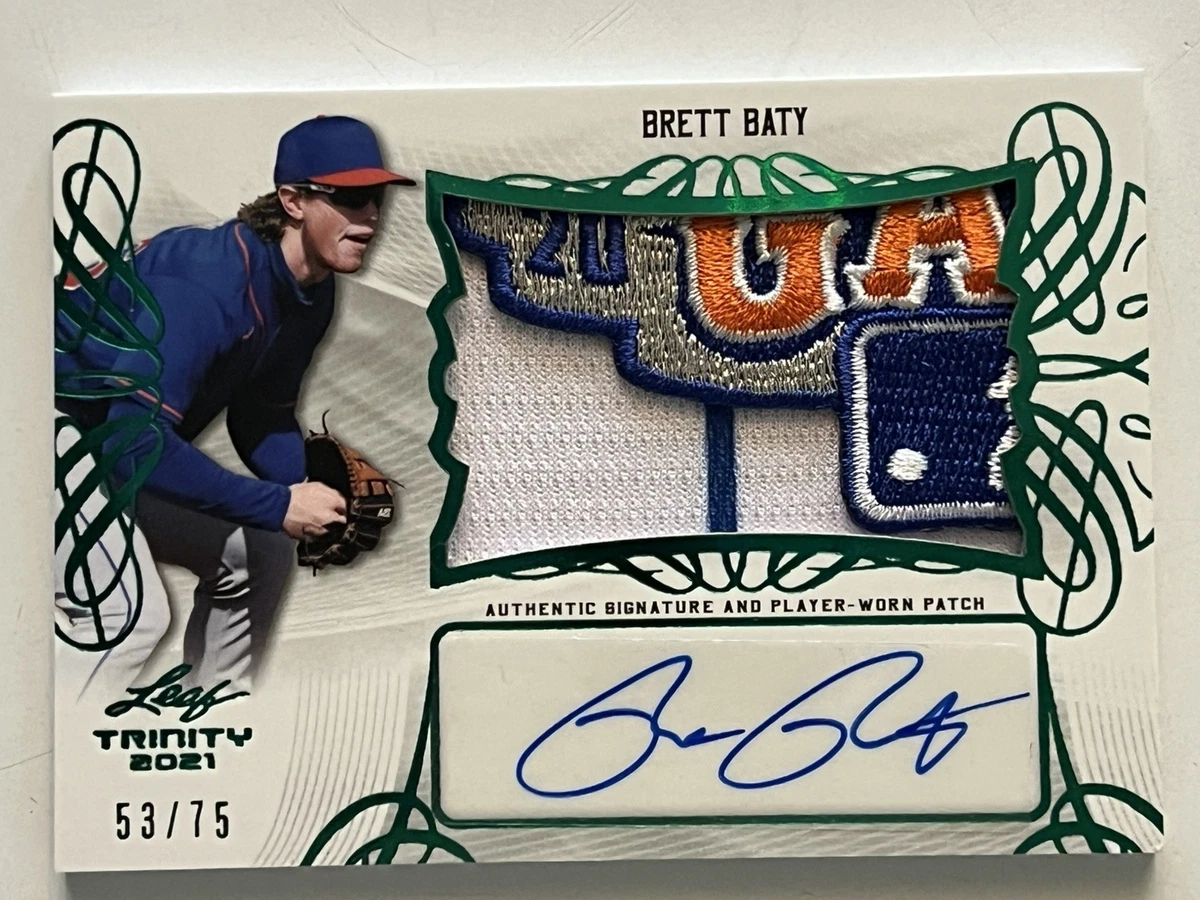 Brett Baty Trading Cards for sale | eBay