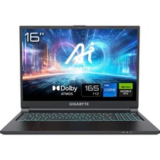 GIGABYTE G6 Gaming Notebook 16 Zoll 16 GB RAM Intel Core i7 4,9 GHz Iron …