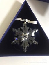 Swarovski 2012 Annual Snowflake Star Crystal Pendant