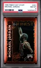 1995 TOPPS FINEST HOT STUFF #HS1 MICHAEL JORDAN PSA 8