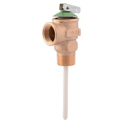 #ad Cash Acme 3 4 in. Bronze NCLX Temperature amp; Pressure Relief Valve w Inlet $12.95