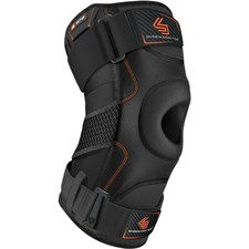 Shock Doctor Knee Support Brace with Dual Hinges - Black