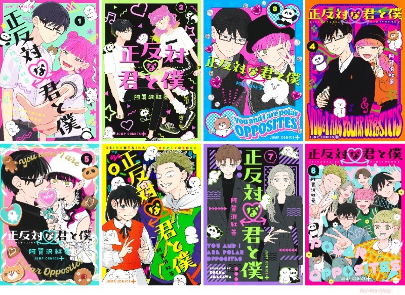 Japanese Language Manga Comic Book Seihantai na Kimi to Boku