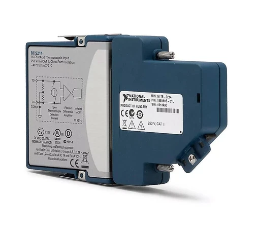 National Instruments NI 9214 16-Ch 24-Bit Thermocouple Input Terminal NI TB-9214