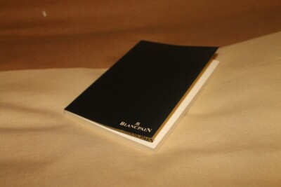 Booklet Booklet BLANCPAIN Original Vintage