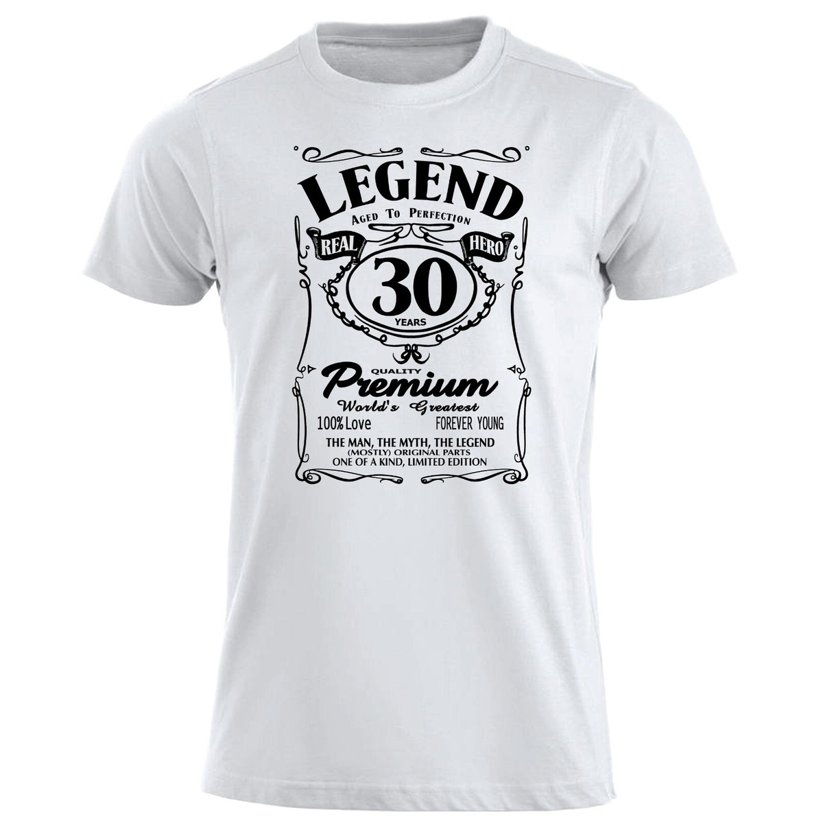 Male 30th Birthday Gifts In Men's T-Shirts For Sale - Foto 2