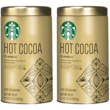 Starbucks Classic Hot Cocoa Mix 30 oz, 2-pack , Brand New Free Shipping