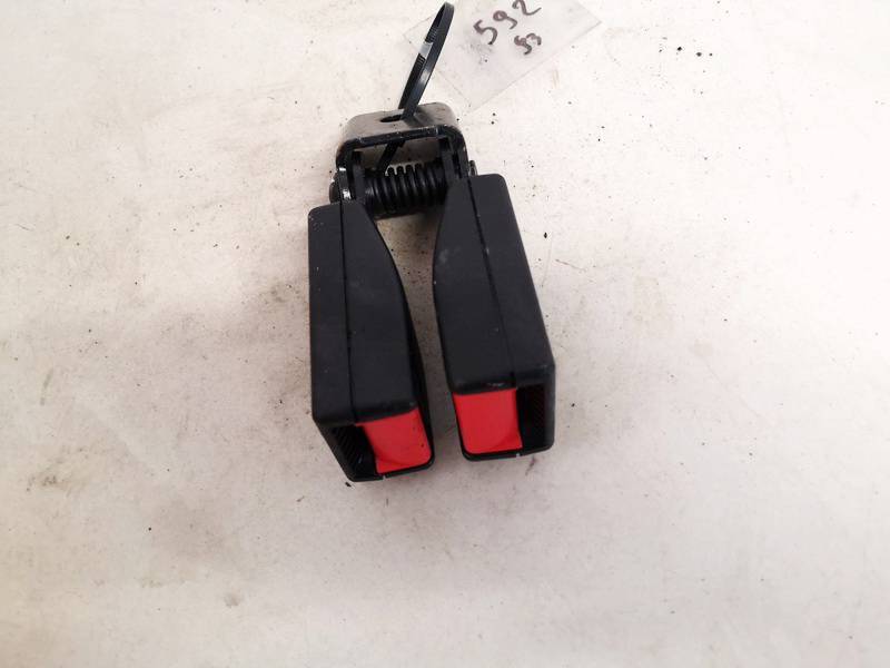 Opel Zafira 2000 seat belt holder (seat belt buckle) rear middle 9 #1773676-86