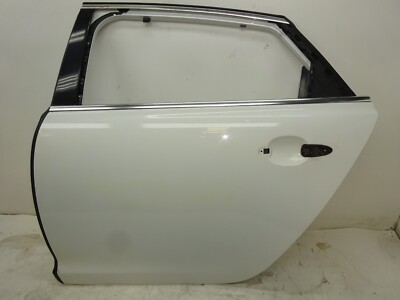 2010-2013 Jaguar XJL X351 Rear Left Driver Side Door Shell White OEM DE231023