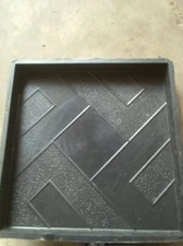 2of Plastic Mold Form for Beautiful Concrete Paver Stones for Patio and Garden